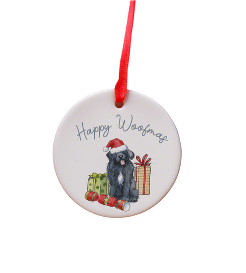 Newfoundland Ceramic Circle Decoration